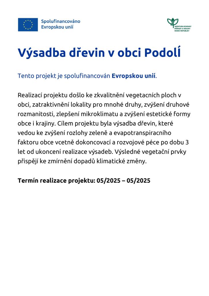 dosadba dřevin