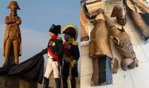 INFORMACE SOCHA NAPOLEONA NA KRUHOVÉM OBJEZDU 1